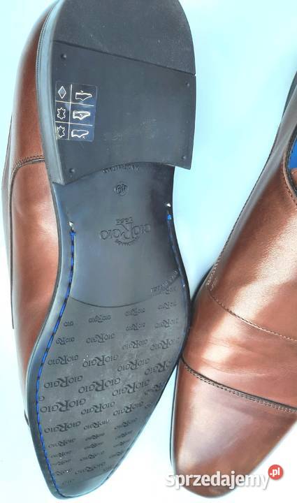 49 Eleganckie buty wizytowe Giorgio 32 skóra 32cm Męskie Gaszowice