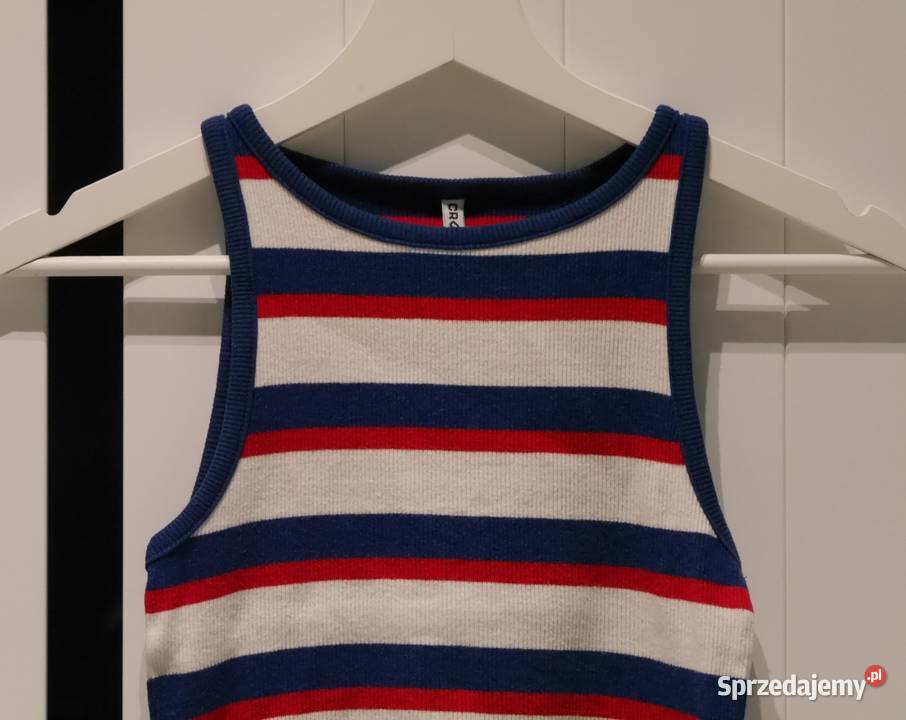 Cropp śliczny top nowy 34 XS Paski Moda i Styl