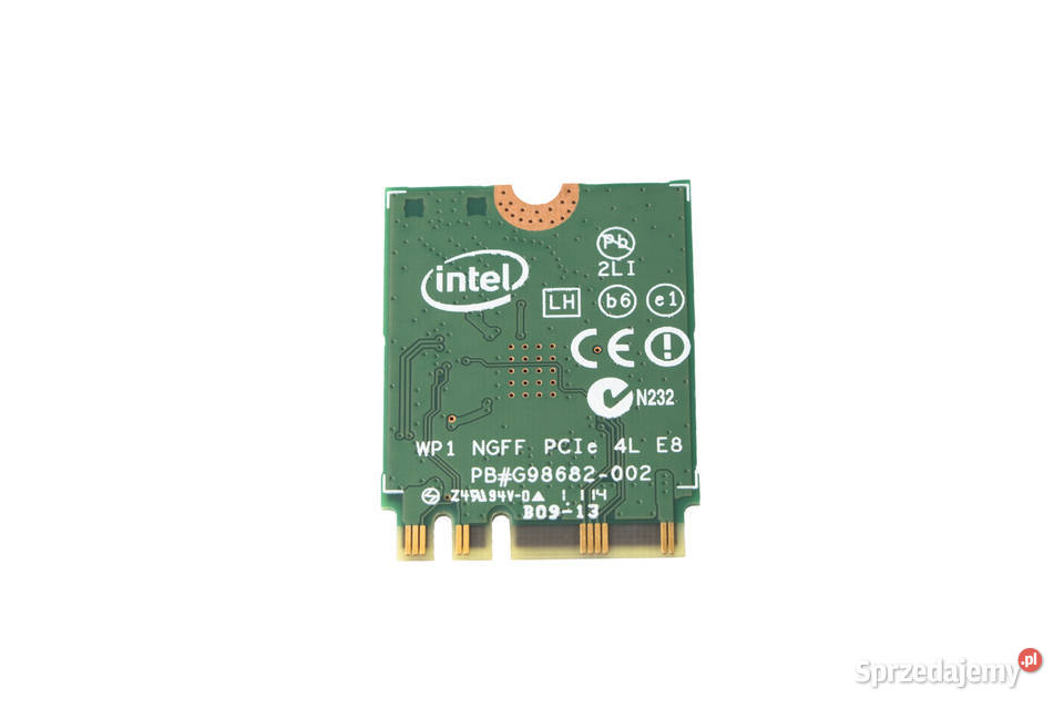 Karta Modem WIFI Intel Dual Band WirelessAC 3160 Bieńkowice