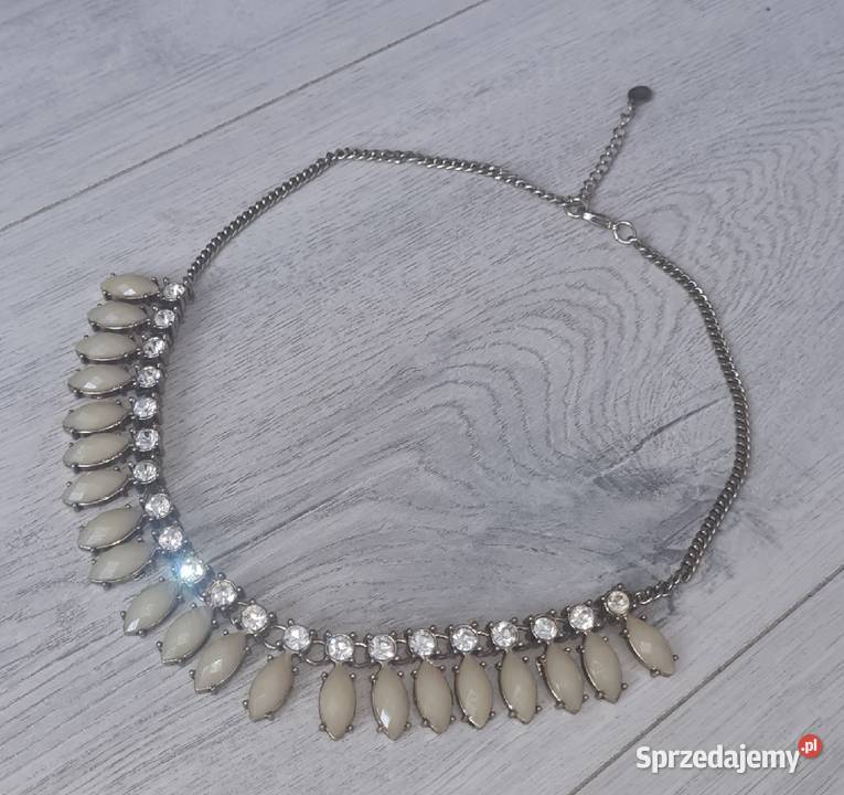 Naszyjnik damski kolia posrebrzane Łódź