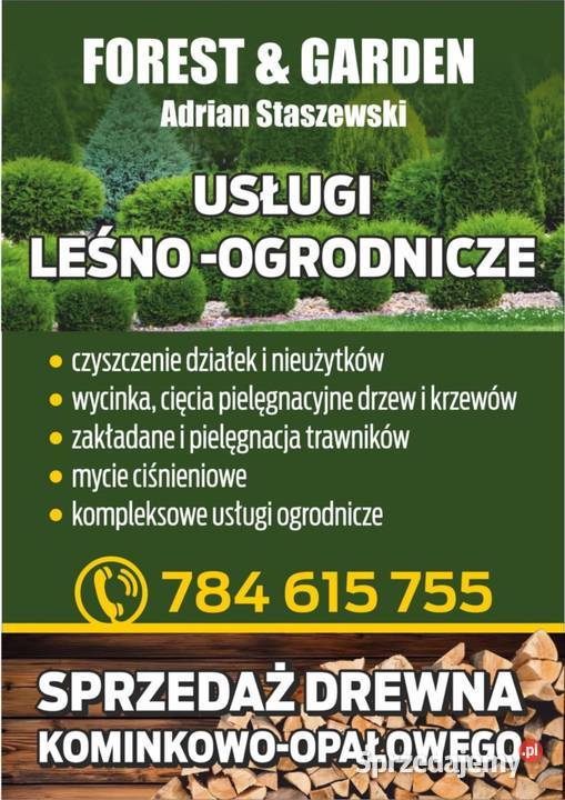 Drewno kominkowe opałowe sosna dąb brzoza