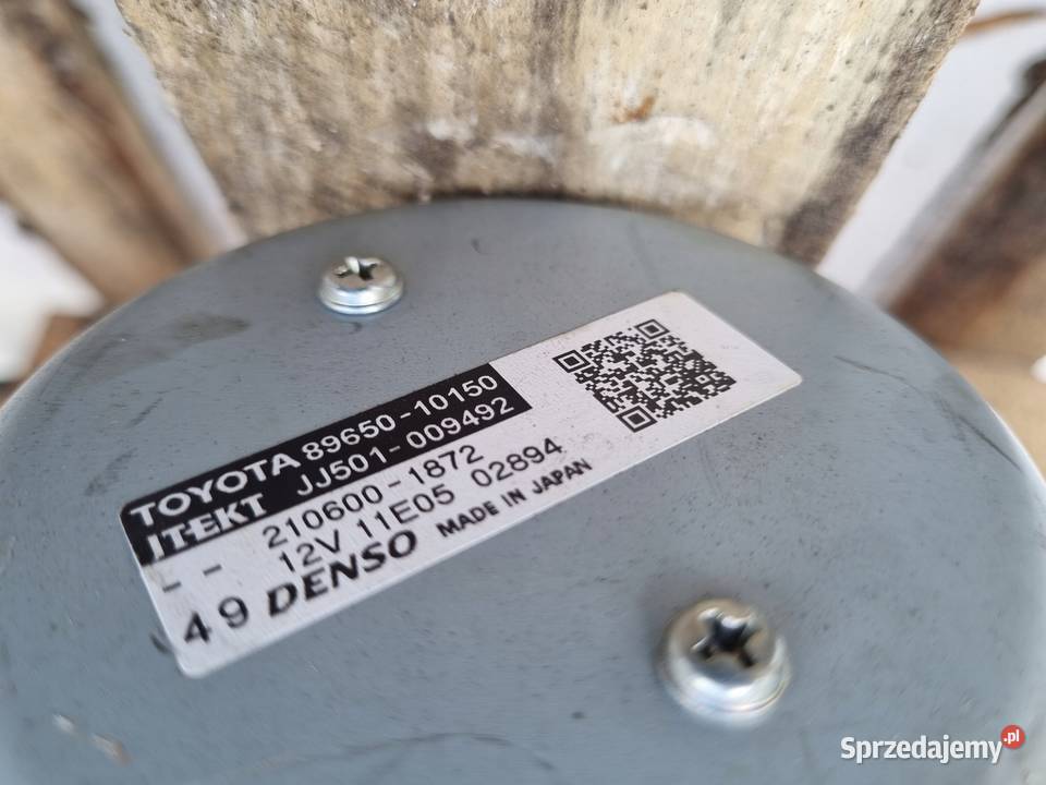 Toyota CHR CHR ELEKTRYCZNE WSPOMAGANIA Pompa