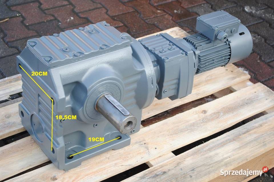 Motoreduktor kątowy 055kw24obr z hamulcem SEW Pozostałe Kargowa