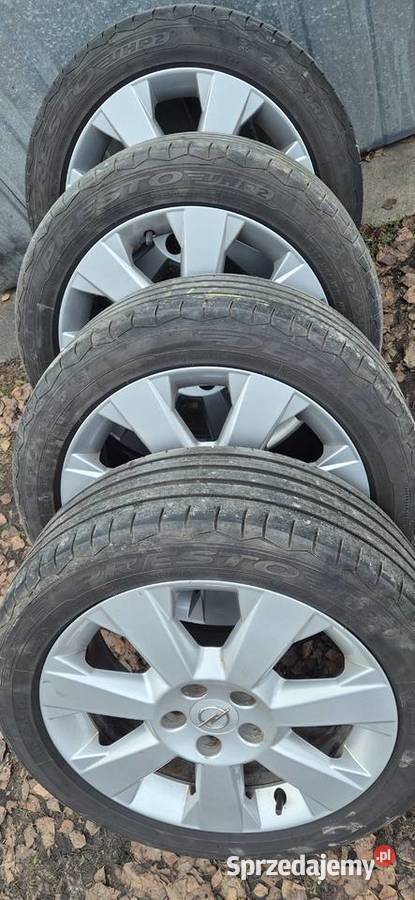 alu koła opel 5x110 7j17 et41ladne sprawnevectra