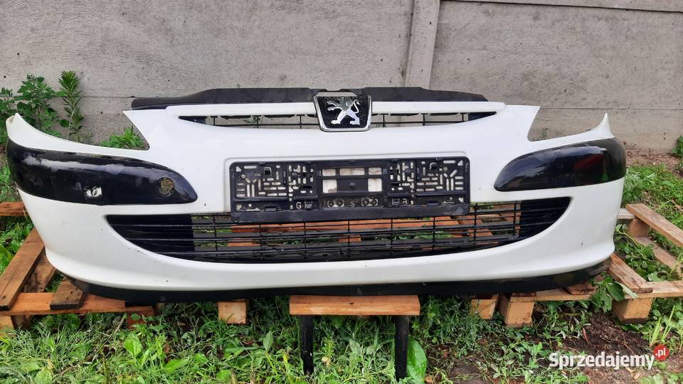 zderzak przedni biały Peugeot 307 Dębno sprzedam