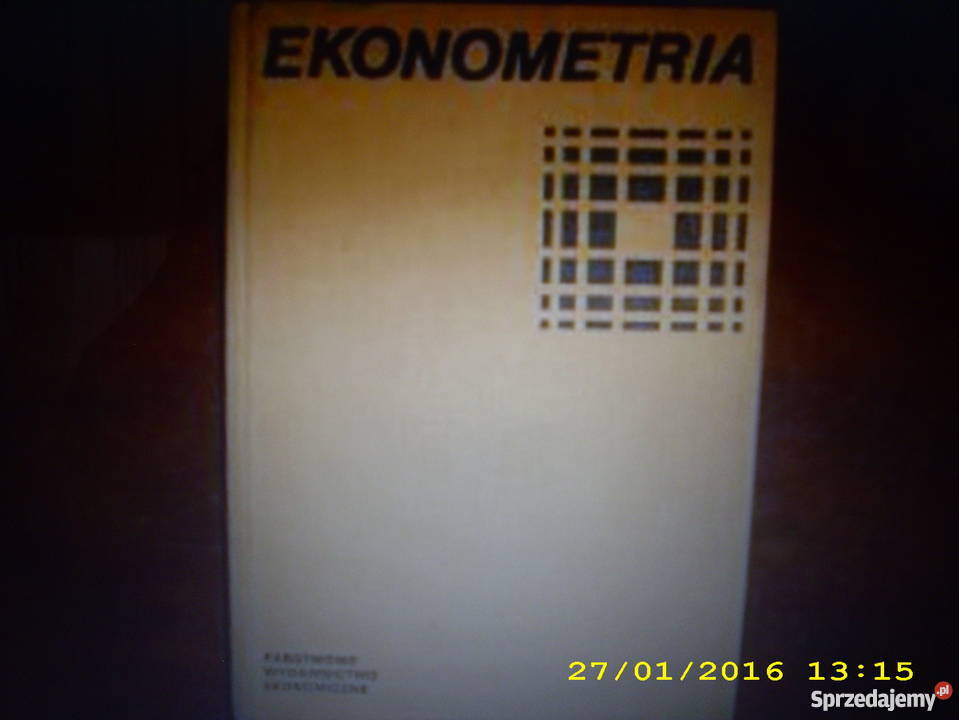 Ekonometria Praca zbiorowa FA zachodniopomorskie Goleniów sprzedam