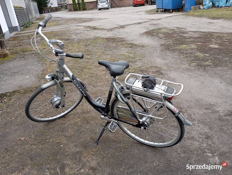 Rower elektryczny Gazella orange Wielbark