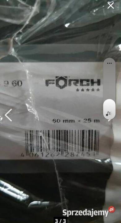 Taśma firmy Forch 60mm x25mb Radom