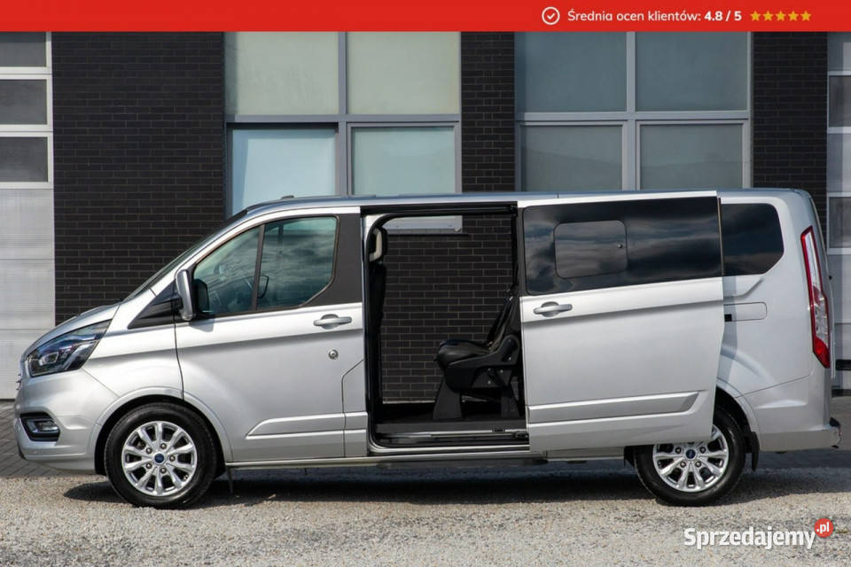Ford Tourneo Custom TITANIUM 9OSÓB L2H1 320 centralny zamek Jarocin