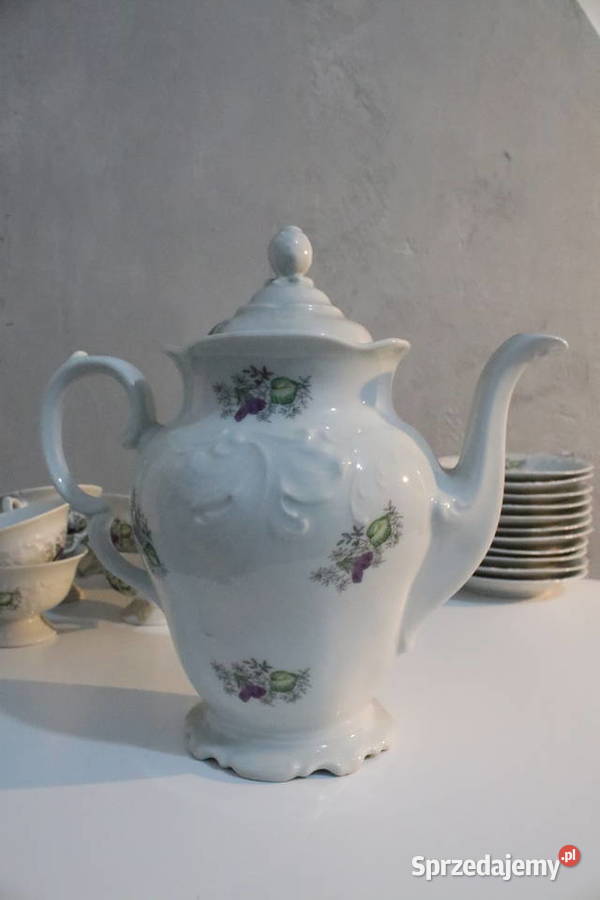 Serwis kawowy WAWEL dzbanek filiżanki ze Wrocław