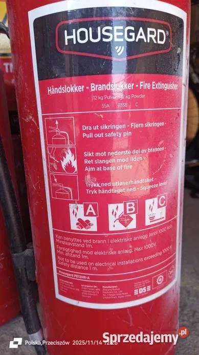 Gaśnica proszkowa 6 Przeciszów sprzedam