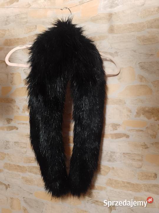 Ekskluzywny długi Futrzany kołnierz z Londynu Kraków