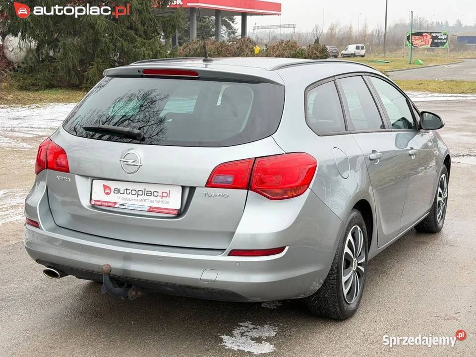 Opel Astra Raty 14 turbo benz 140 136 grafitowy