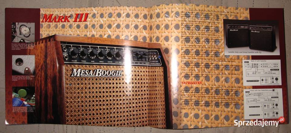 MesaBoogie katalog wzmacniaczy Kępice
