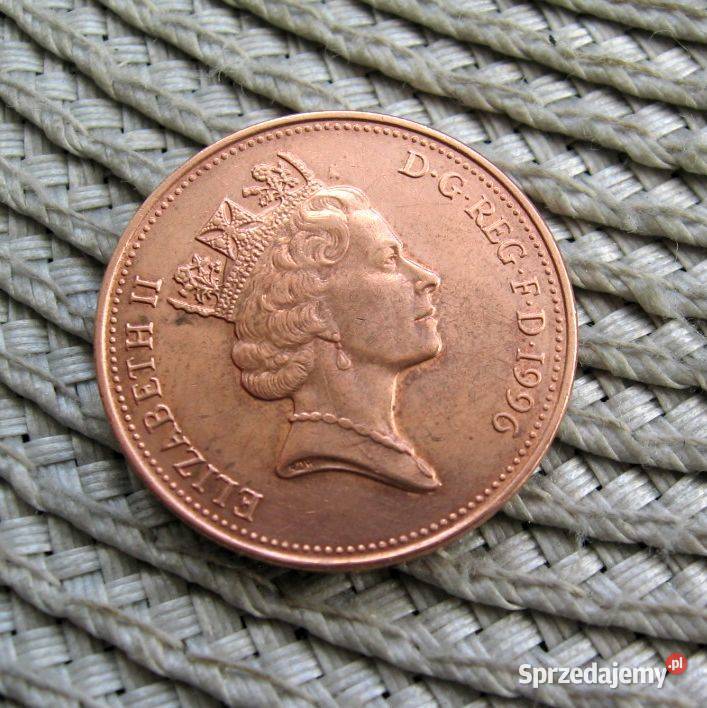 Wielka Brytania 2 Pensy 1971r Kalisz