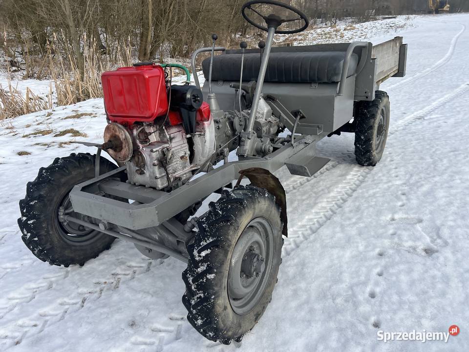 Ciągnik sam 4x4 Andoria s10 1ca90 z przednim Ciągniki