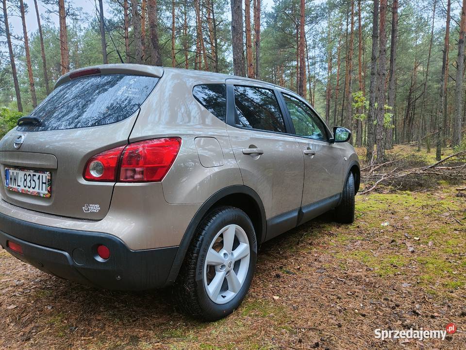 Nissan Qashqai salon Polska Rok produkcji 2009 Ząbki