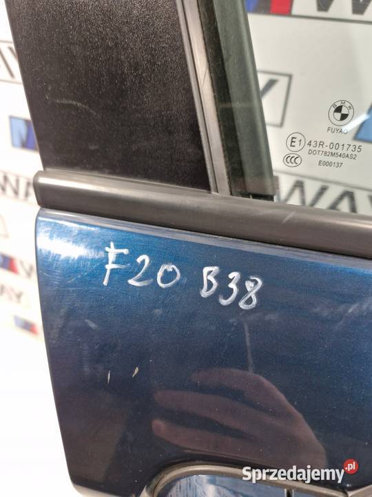 BMW F20 DRZWI PRAWY PRZÓD PRZEDNIE PRAWE B38
