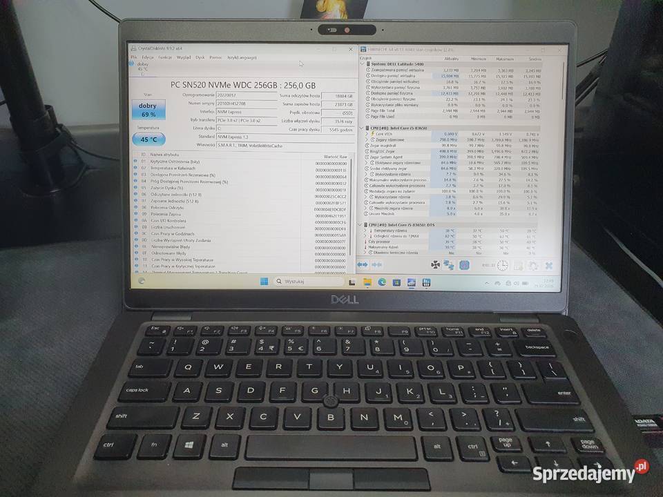 Dell Latitude 5400 i58365U 16GB RAM SSD 256GB Gliwice