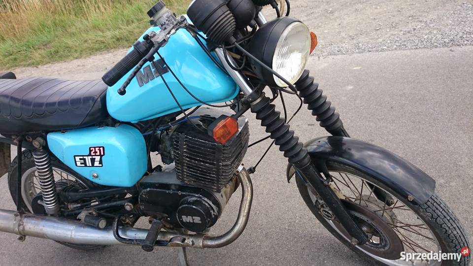 MZ ETZ 251 Elektronik w oryginale Fajsławice