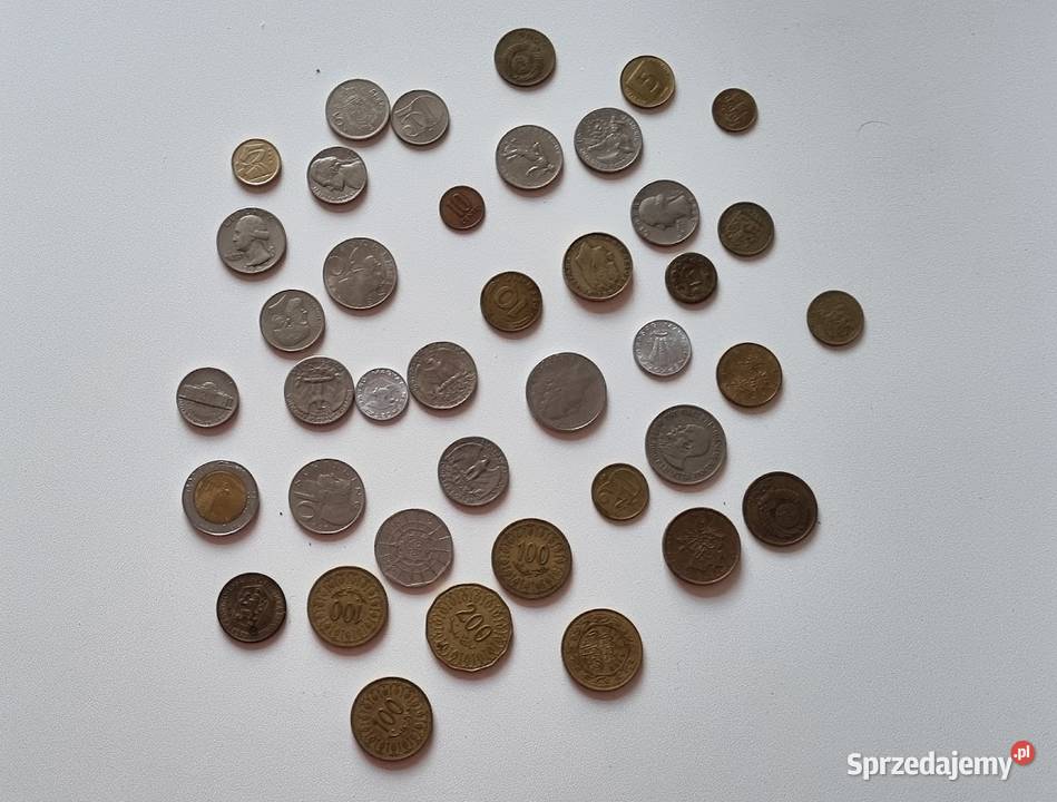 Monety różne zagraniczne Numizmatyka Zielona Góra