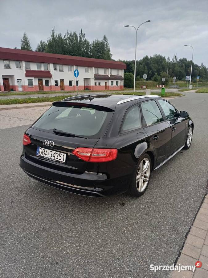 Audi a4 b8 sline 20 tdi 177 A4 dolnośląskie Wałbrzych
