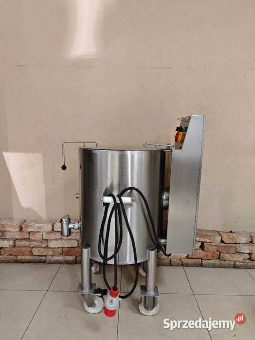 Kocioł warzelny glicerynowy 120L nierdzewny Góra