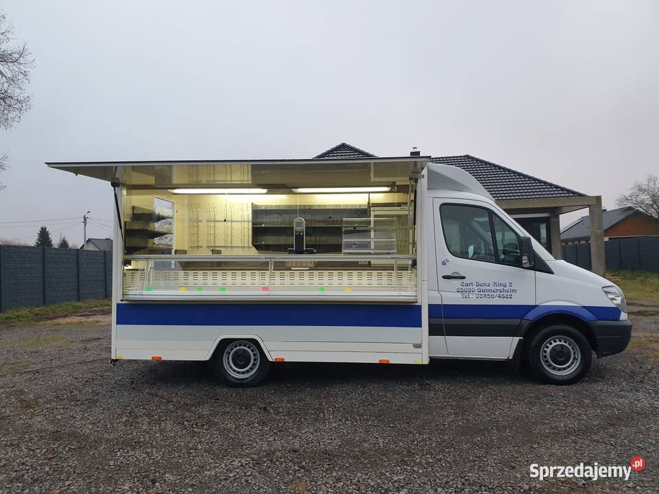 Autosklep wedliny ryby lada chłodnicza