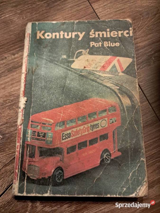 książka z 1980r kontury śmierci PBlue stan dost Sandomierz