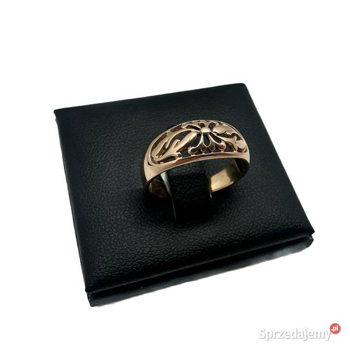 Złoty Pierścionek pr 583 313g R14 złoto warmińsko-mazurskie Elbląg