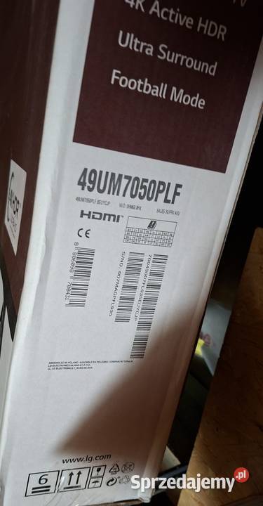 telewizor LG 49UM7050PLF Wodzisław Śląski