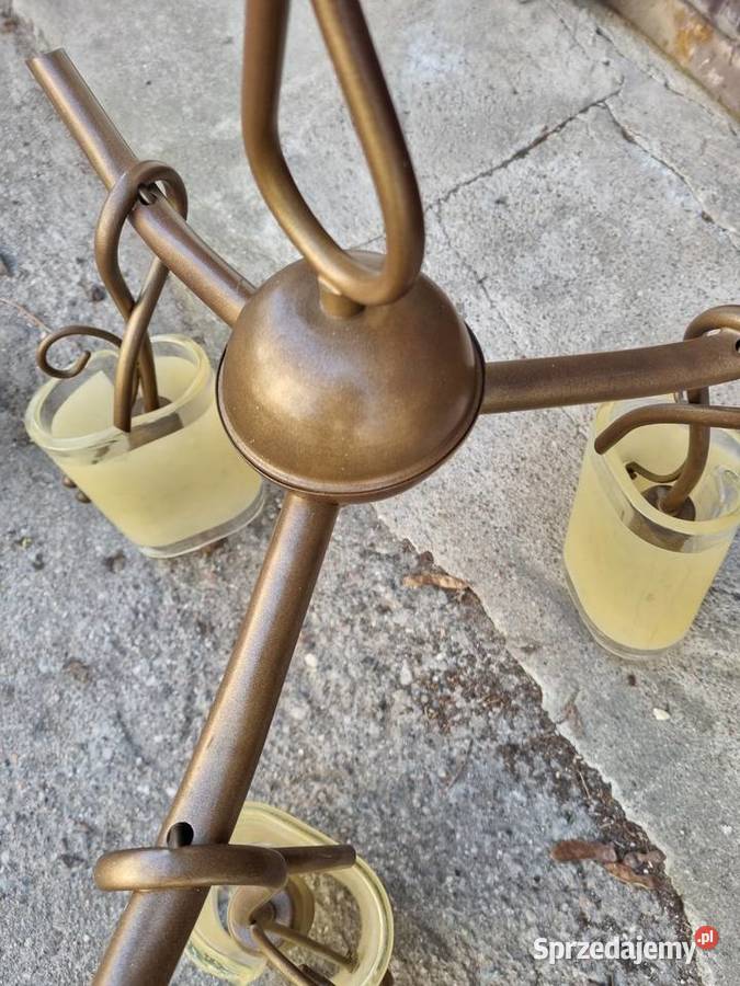 Żyrandol retro 3ramienny vintage 145 Płock