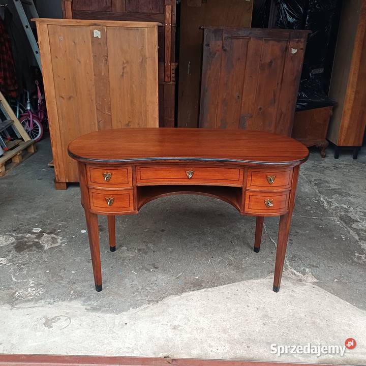 Antyczne Biurko w kształcie Nerki styl Angielski Suchorzew sprzedam