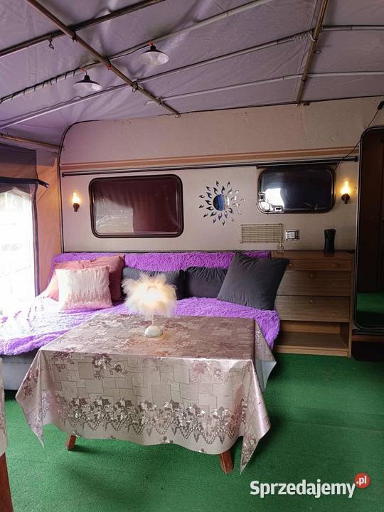 Przyczepa kempingowa samym Zalewem Sulejowskim w łódzkie Barkowice Mokre sprzedam