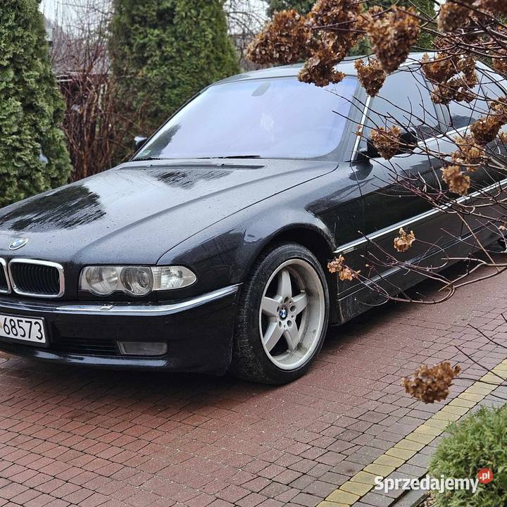BMW E38 Czarne 730d