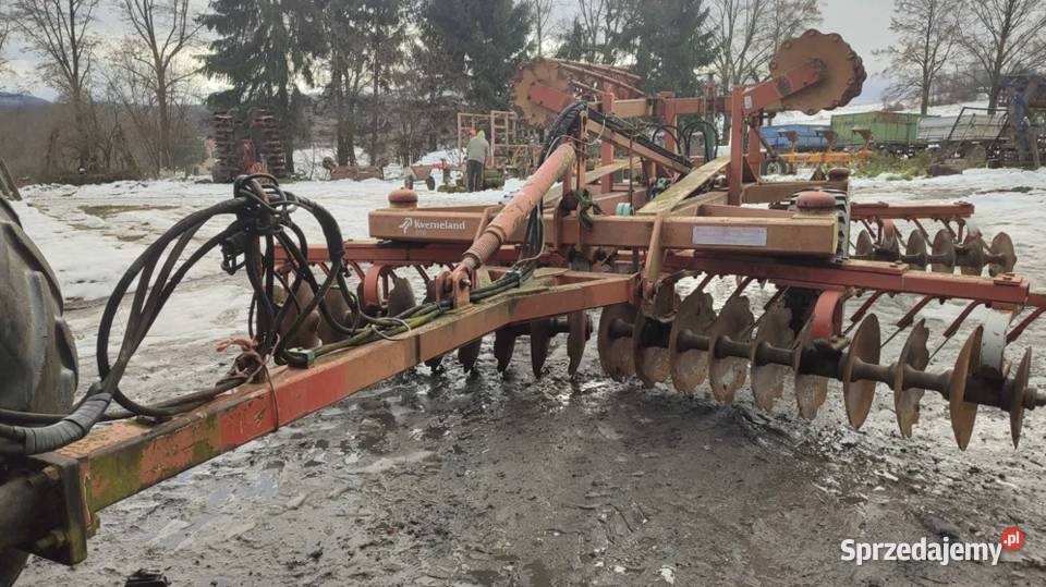 Brona talerzowa talerzówka Kuhn Kverneland Brony Dobromierz