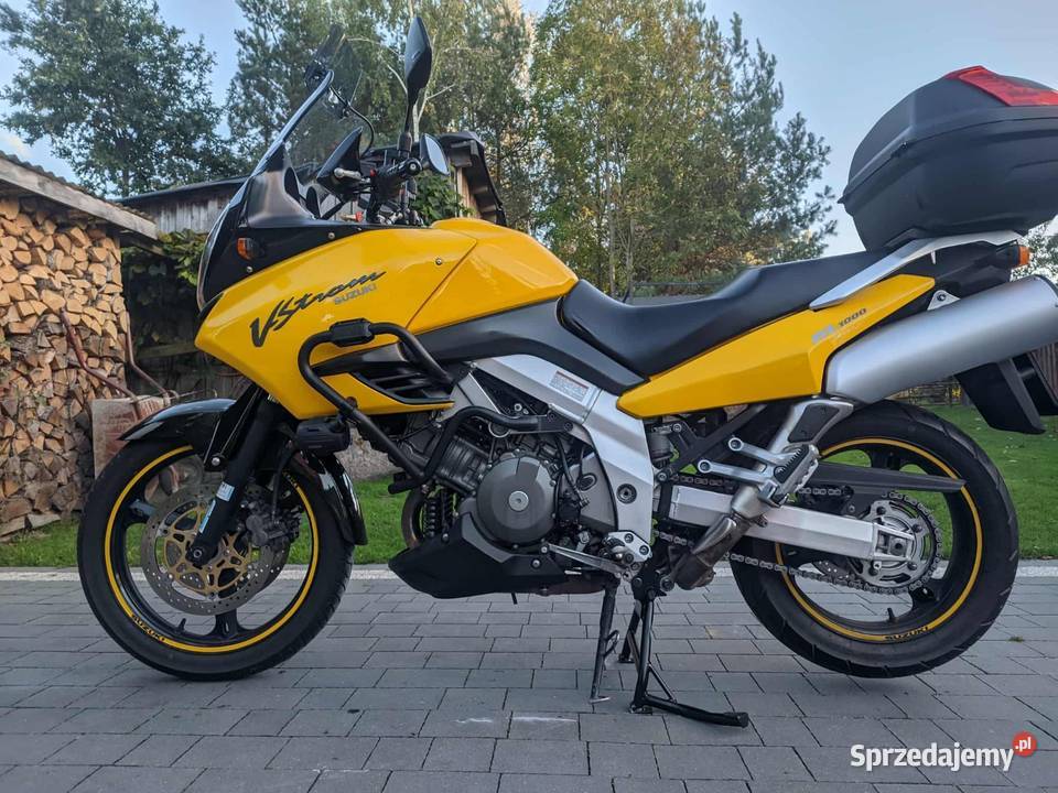Motocykl Suzuki DL 1000 vStrom manualna mazowieckie Garwolin