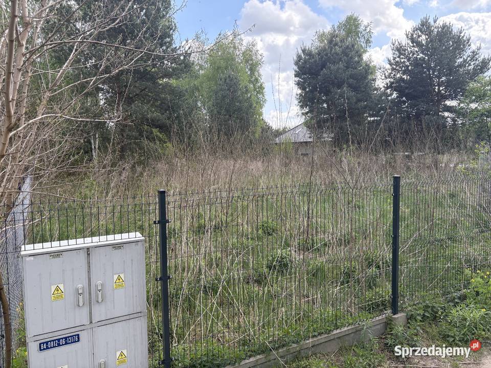 działka budowlana 3001 m plan miejscowy łódzkie Anielin Swędowski