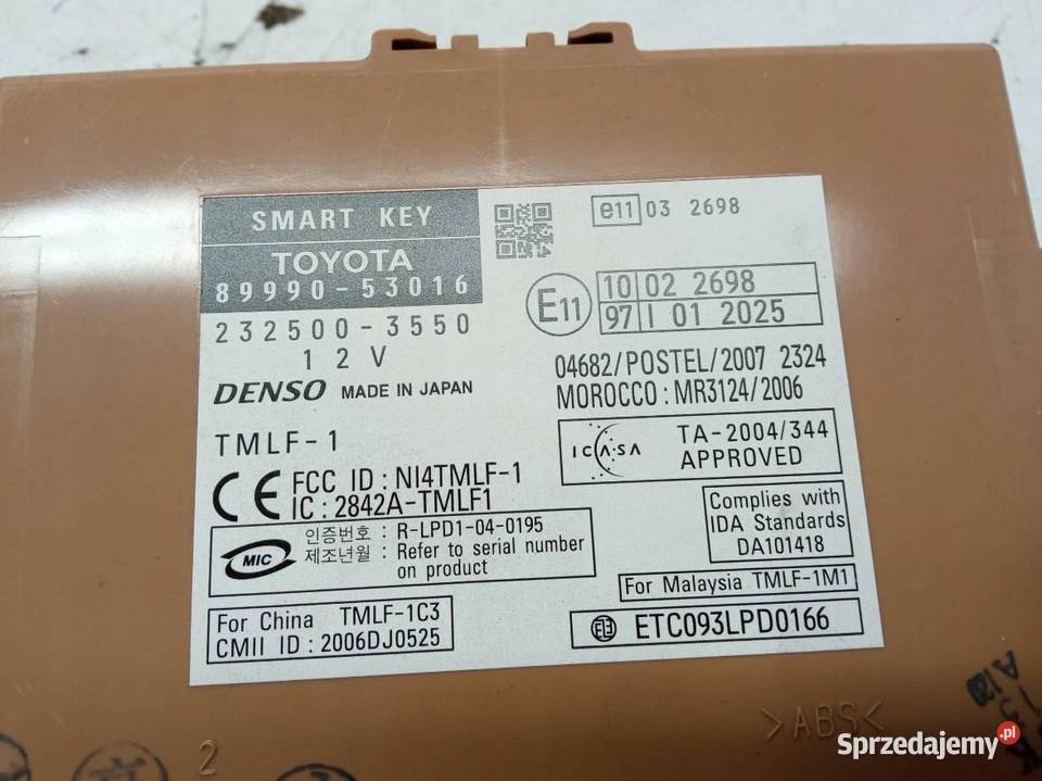 MODUŁ ZESTAW 8999053016 8918360020 Lexus IS II sprzedam
