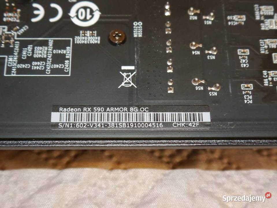 Karta graficzna MSI Radeon RX 590 Armor OC 8GB
