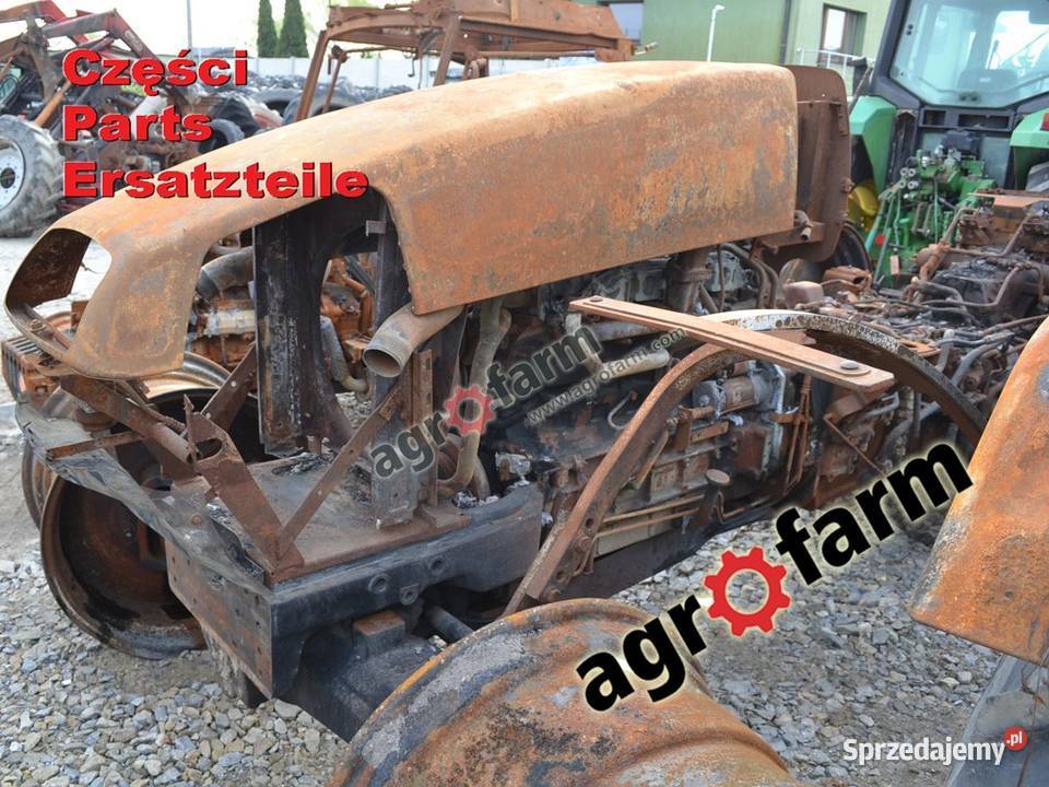 Deutz Agrotron 200 części skrzynia biegów silnik