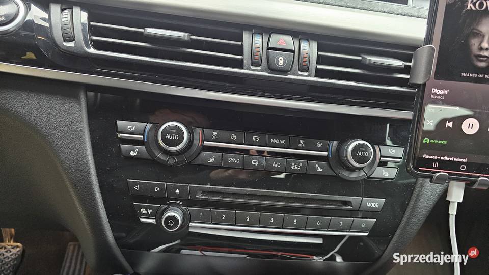 BMW X6 f16 50i 575hp salon polska adaptive led X6
