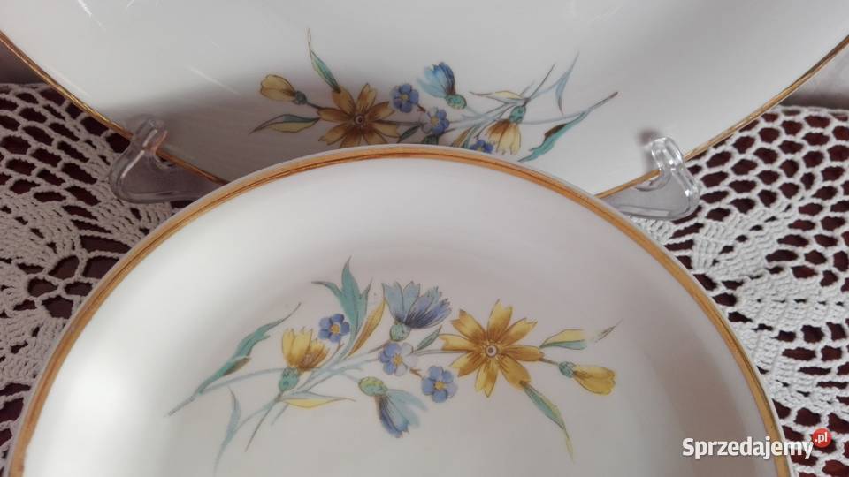 Serwis do ciast deserów 111 porcelana Lubiana