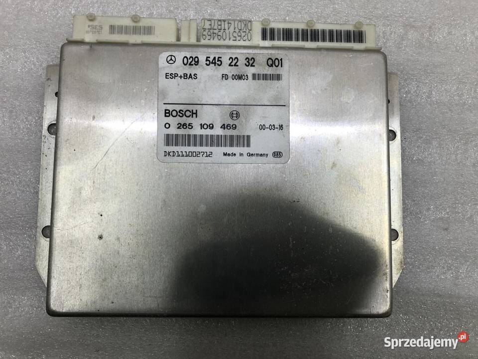 STEROWNIK ESPBAS MERCEDES EKLASA W210 0295452232