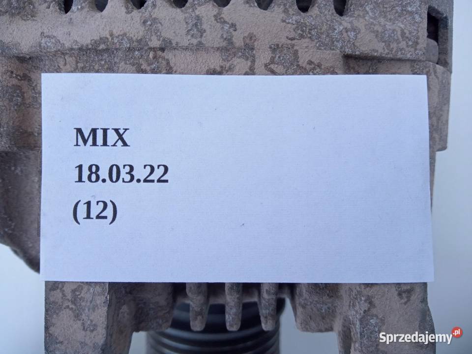ALTERNATOR MERCEDES A KLASA W168 Nowy Tomyśl sprzedam