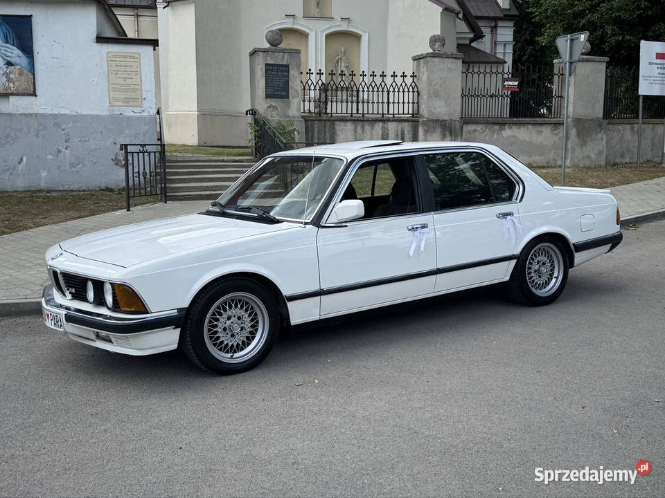 Piękne BMW 7 do ślubu i na wesele Wynajem z podkarpackie Rzeszów
