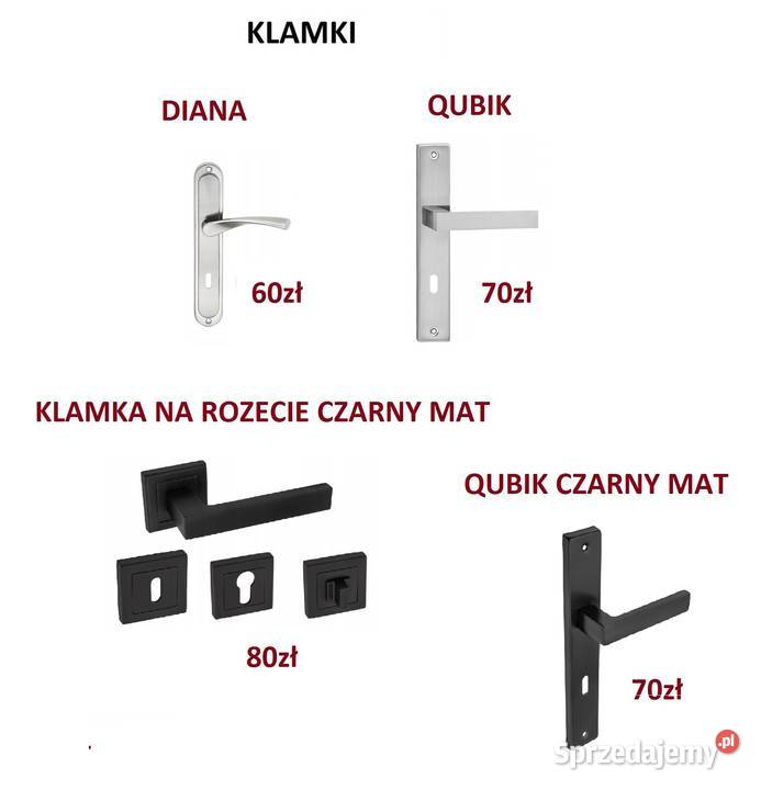 Drzwi wewnętrzne Kleopatra w trzech kolorach Drzwi wewnętrzne wielkopolskie