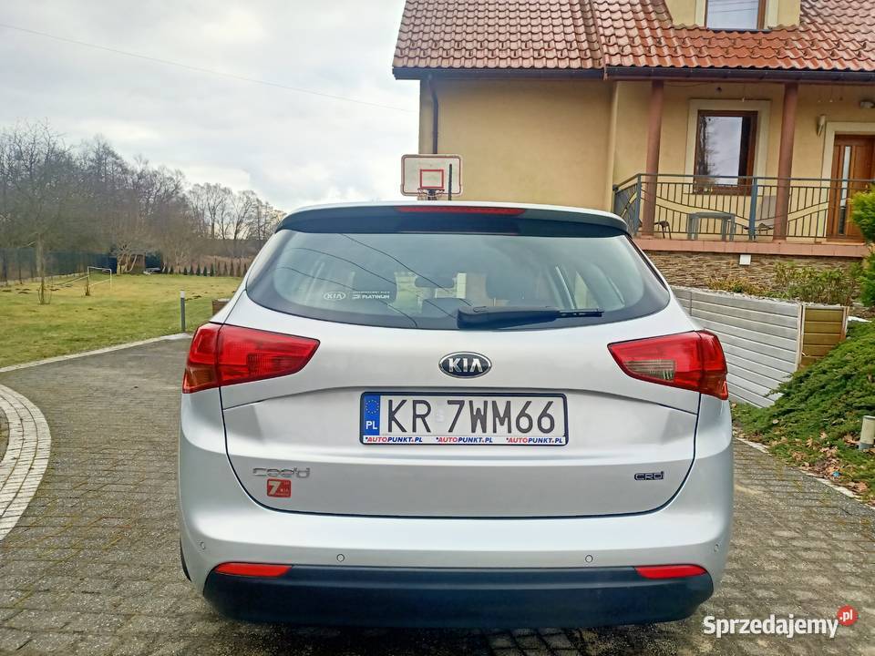 Bezwypadkowy serwis ASO II właściciel EURO6 156000km Cee'd małopolskie Giebułtów