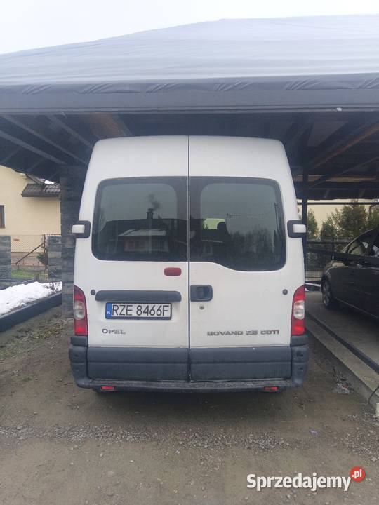 Opel Movano 2006 4/5 Głogów Małopolski
