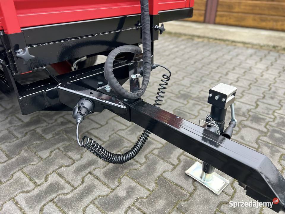 Przyczepa dwuosiowa 2500 TANDEM nieuszkodzony Limanowa